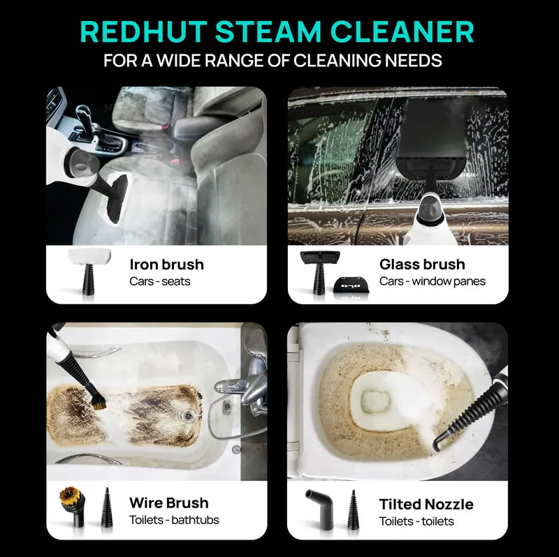 🔥 Portable Steam Cleaner – Powerful Chemical-Free Deep Cleaning for Kitchens, Bathrooms, Floors & More✨
