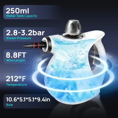 🔥 Portable Steam Cleaner – Powerful Chemical-Free Deep Cleaning for Kitchens, Bathrooms, Floors & More✨