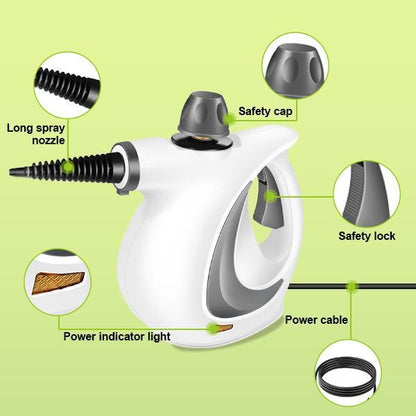 🔥 Portable Steam Cleaner – Powerful Chemical-Free Deep Cleaning for Kitchens, Bathrooms, Floors & More✨