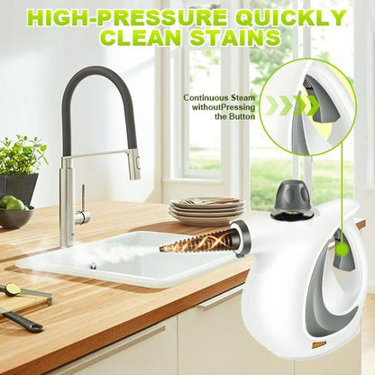 🔥 Portable Steam Cleaner – Powerful Chemical-Free Deep Cleaning for Kitchens, Bathrooms, Floors & More✨